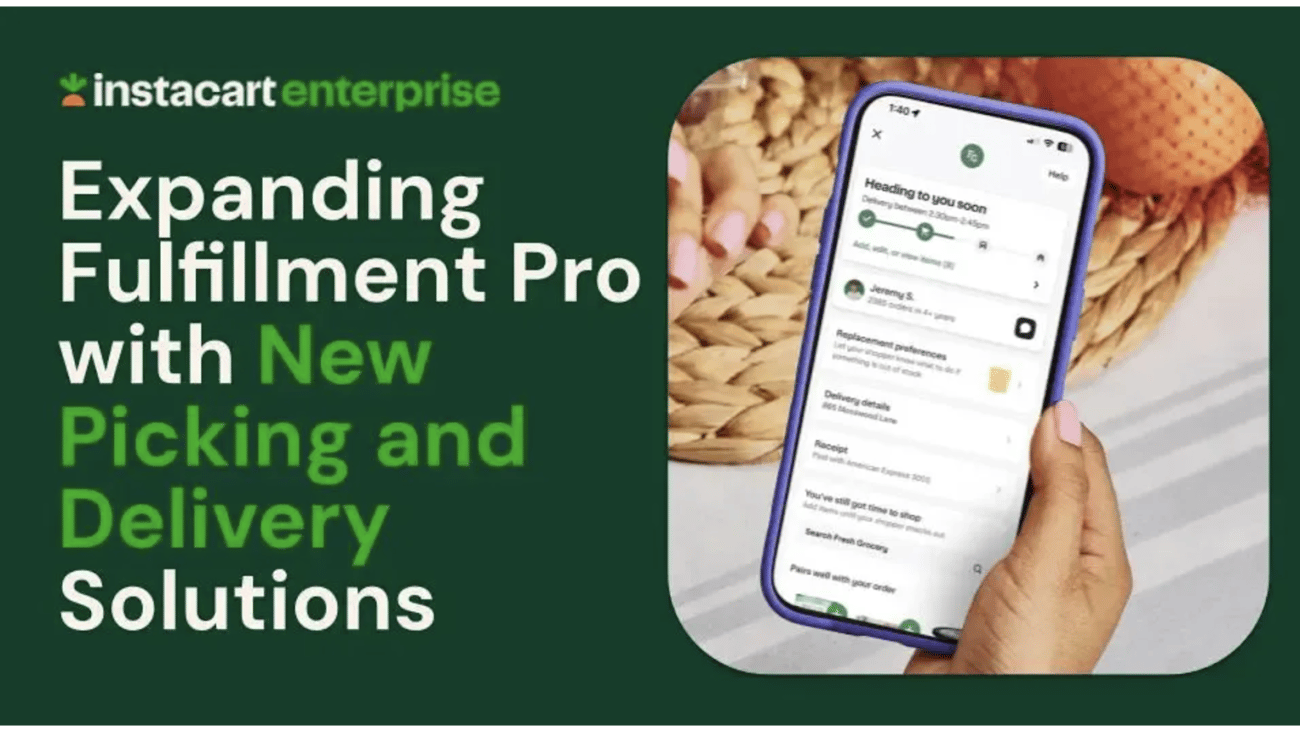 Instacart Fulfillment Pro delivery picking