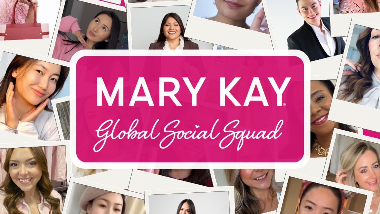 Mary Kay Global Social Squad (Image Courtesy Mary Kay)