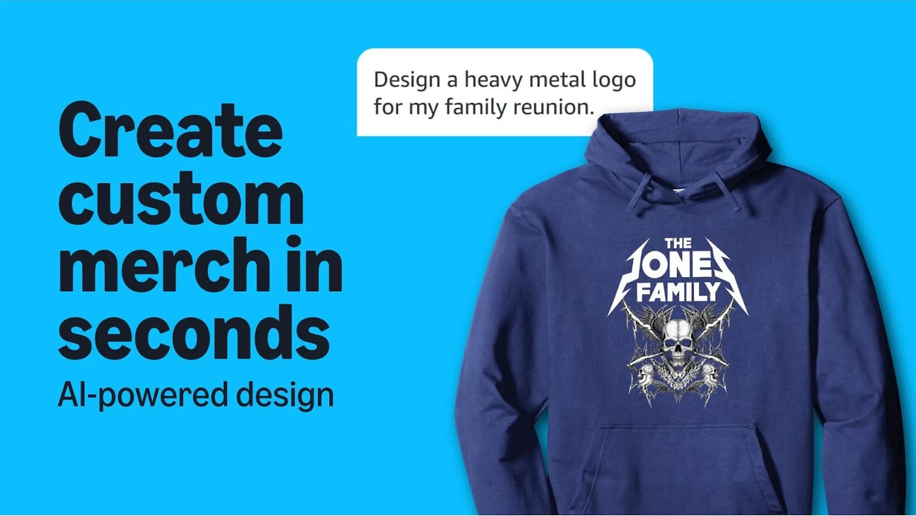 Amazon Alexa merch on demand