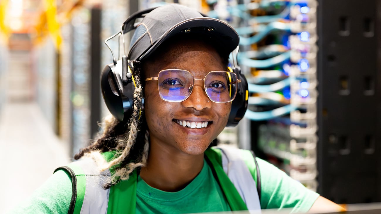 Amazon data center worker