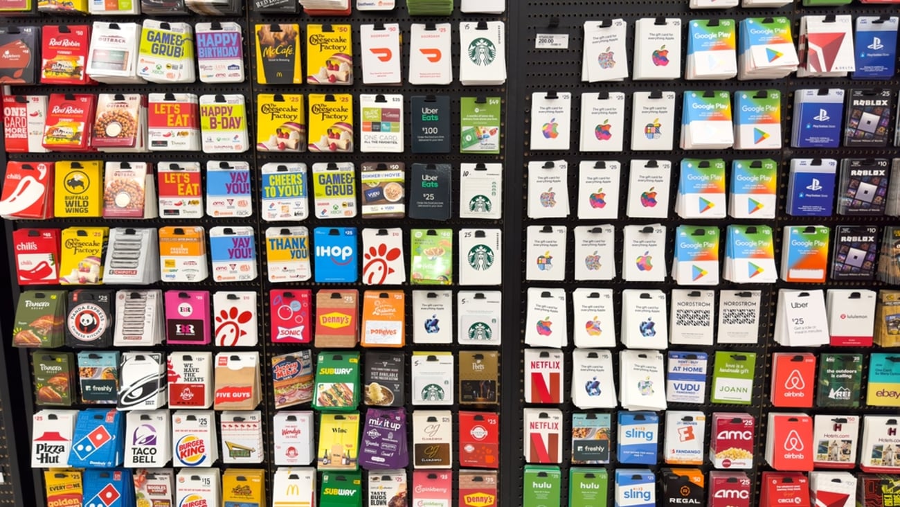 Gift cards