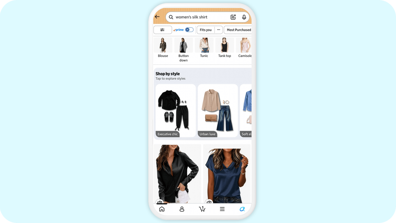 Amazon Shop by Style