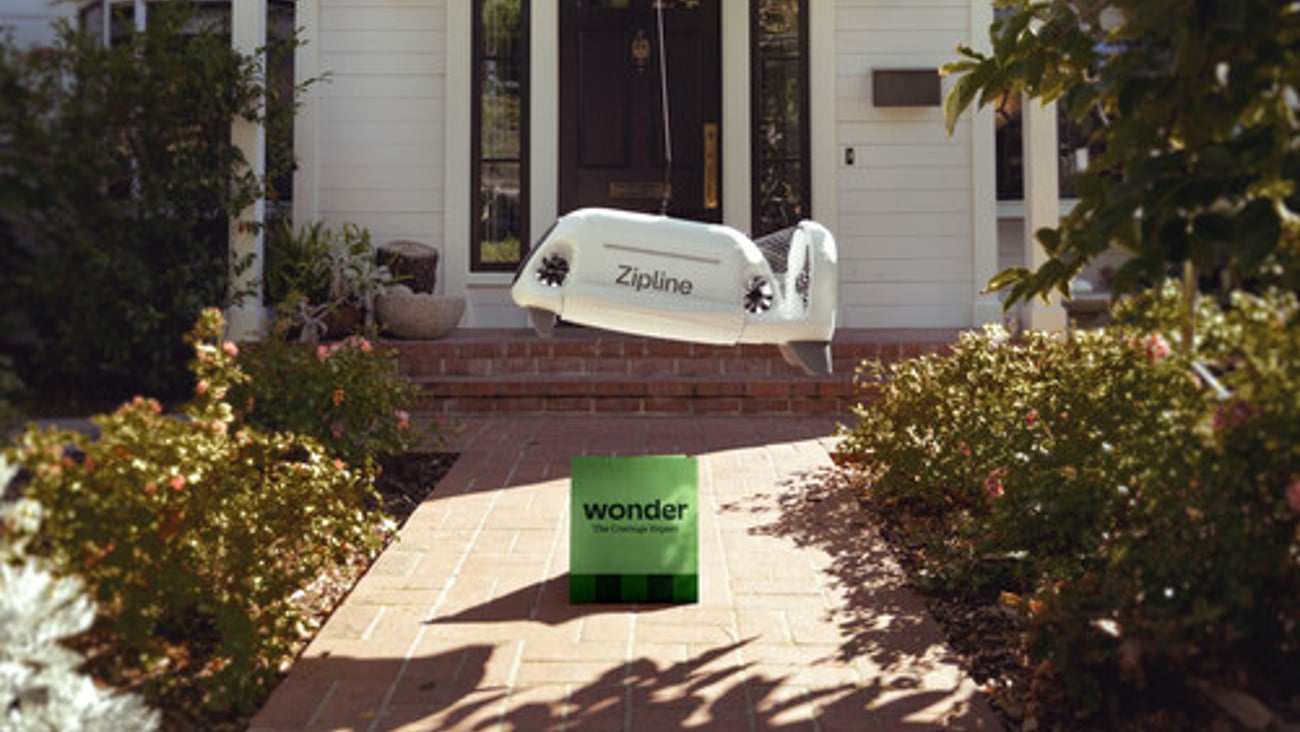 Wonder Zipline drone