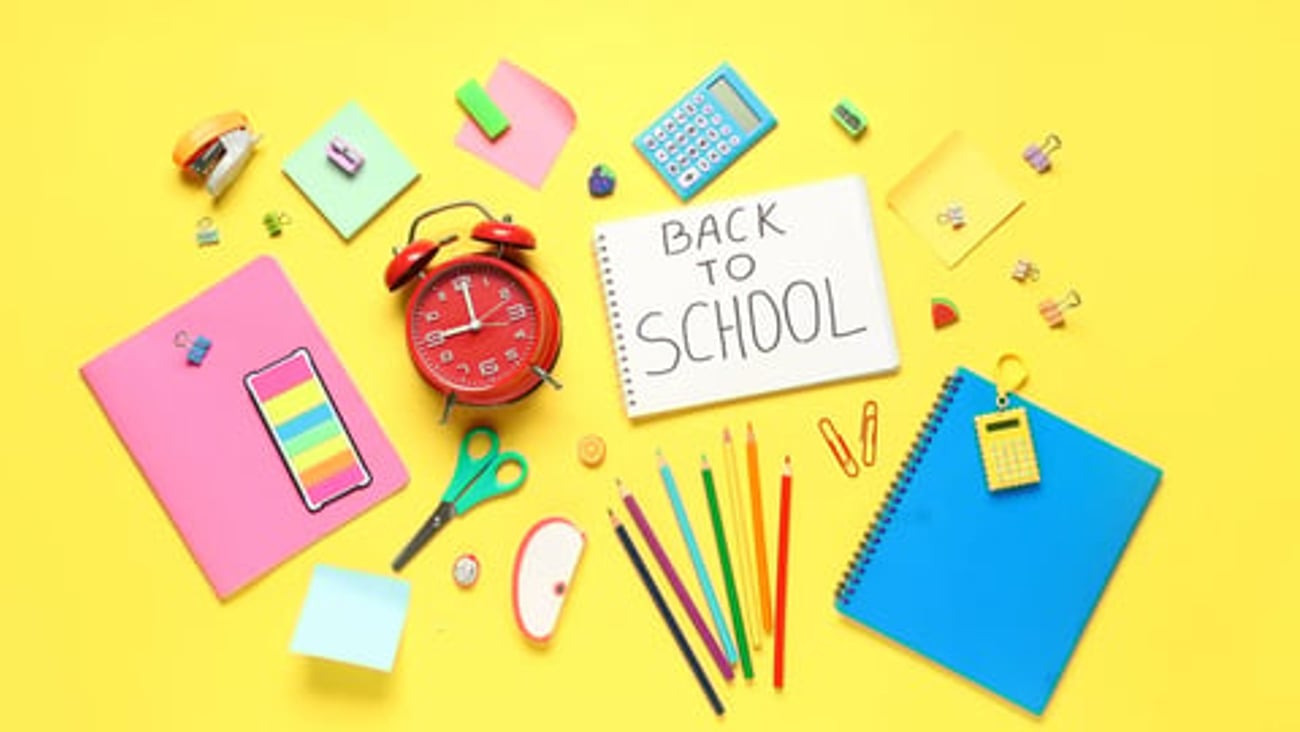 back to school items