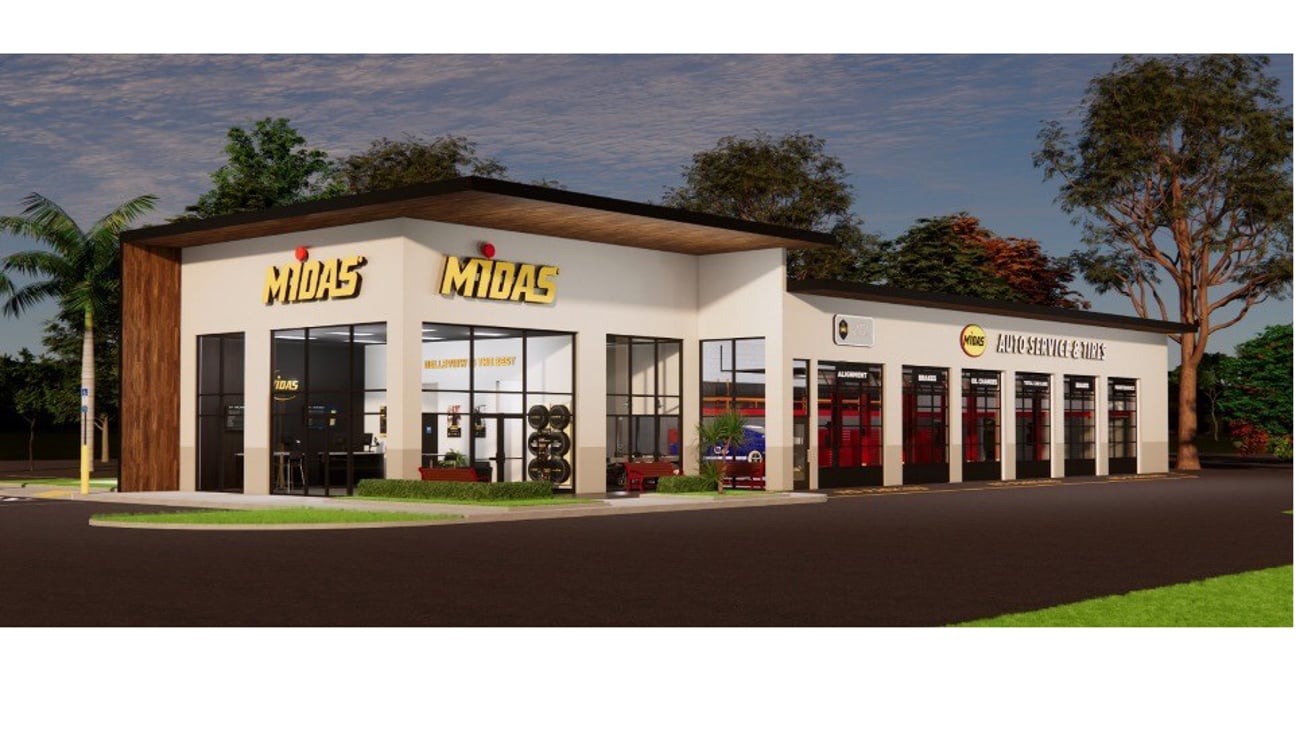 Midas store design concept