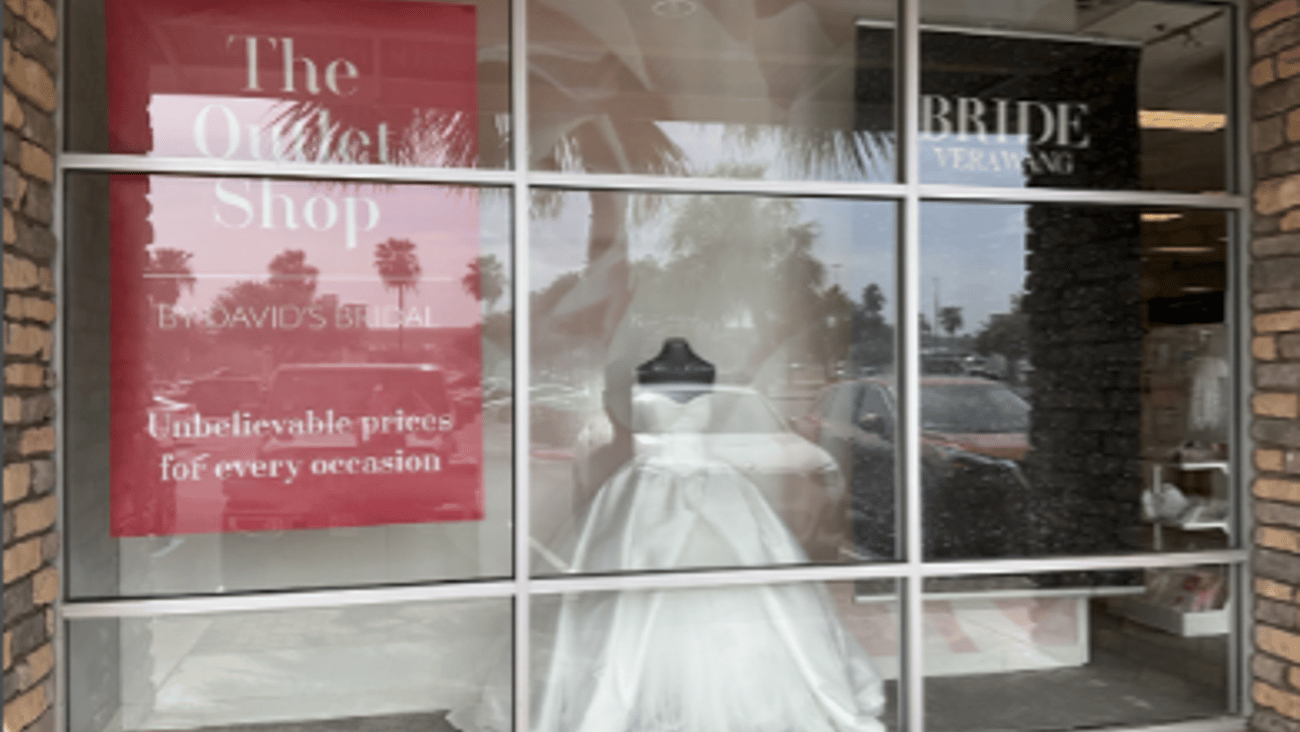 David's Bridal outlet shop