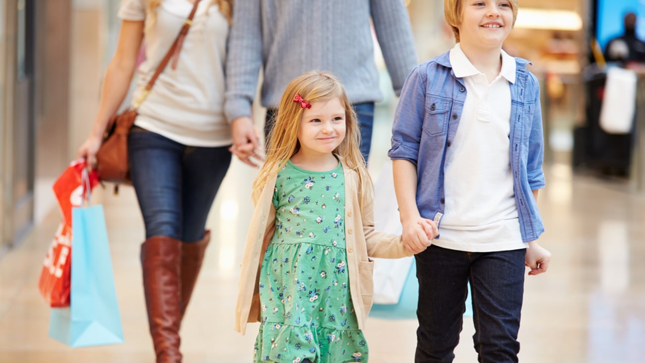 Family shopping