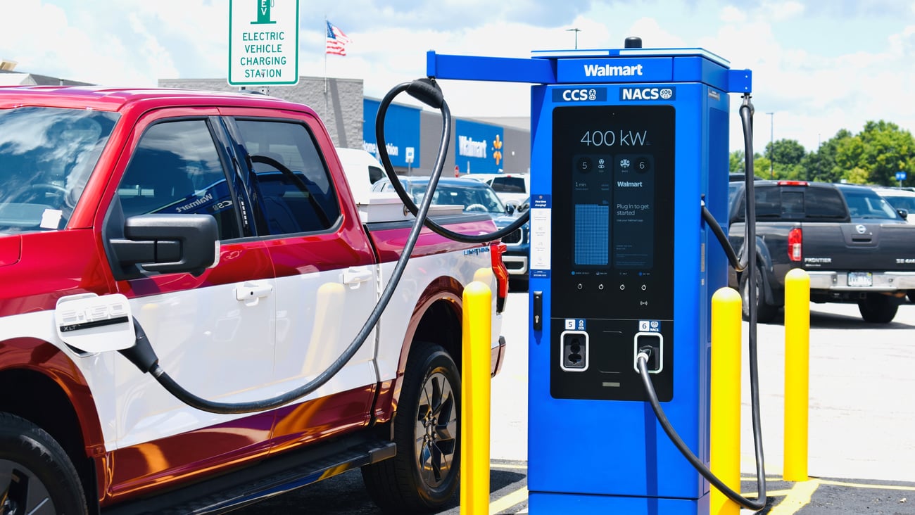 Walmart EV charger