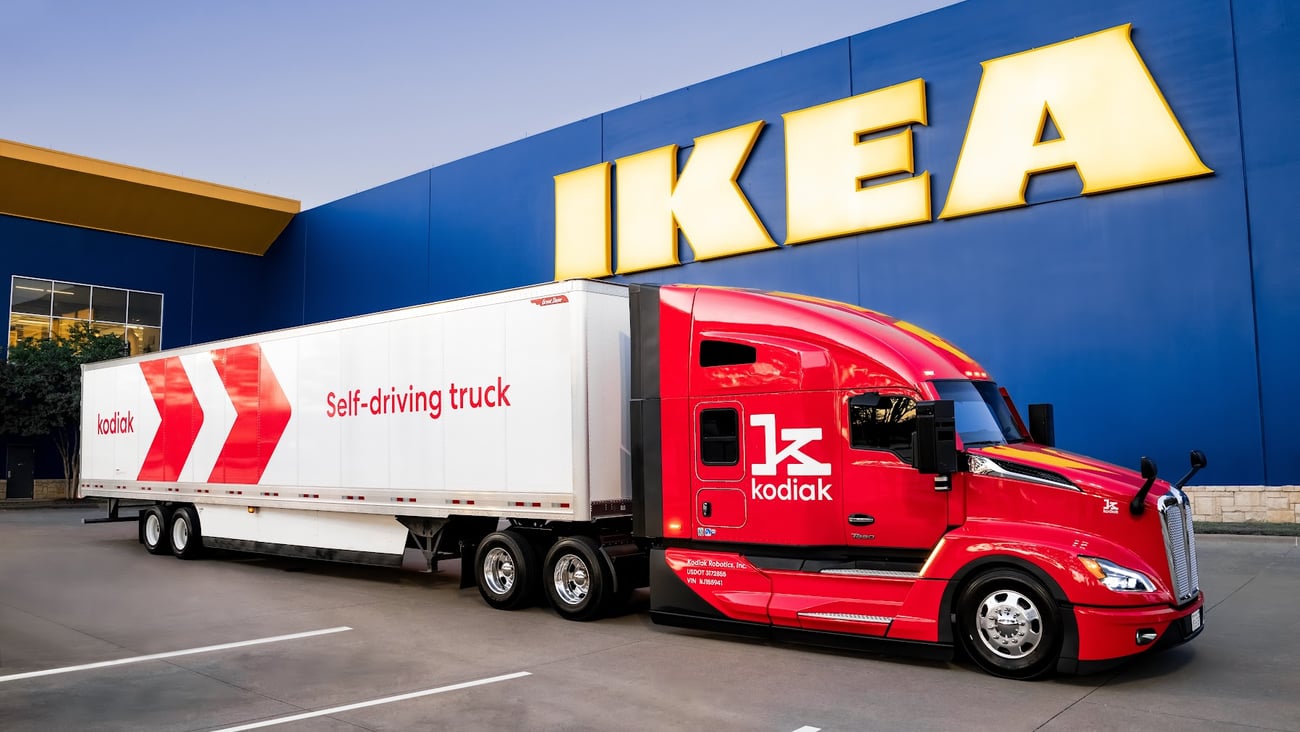 Ikea driverless truck