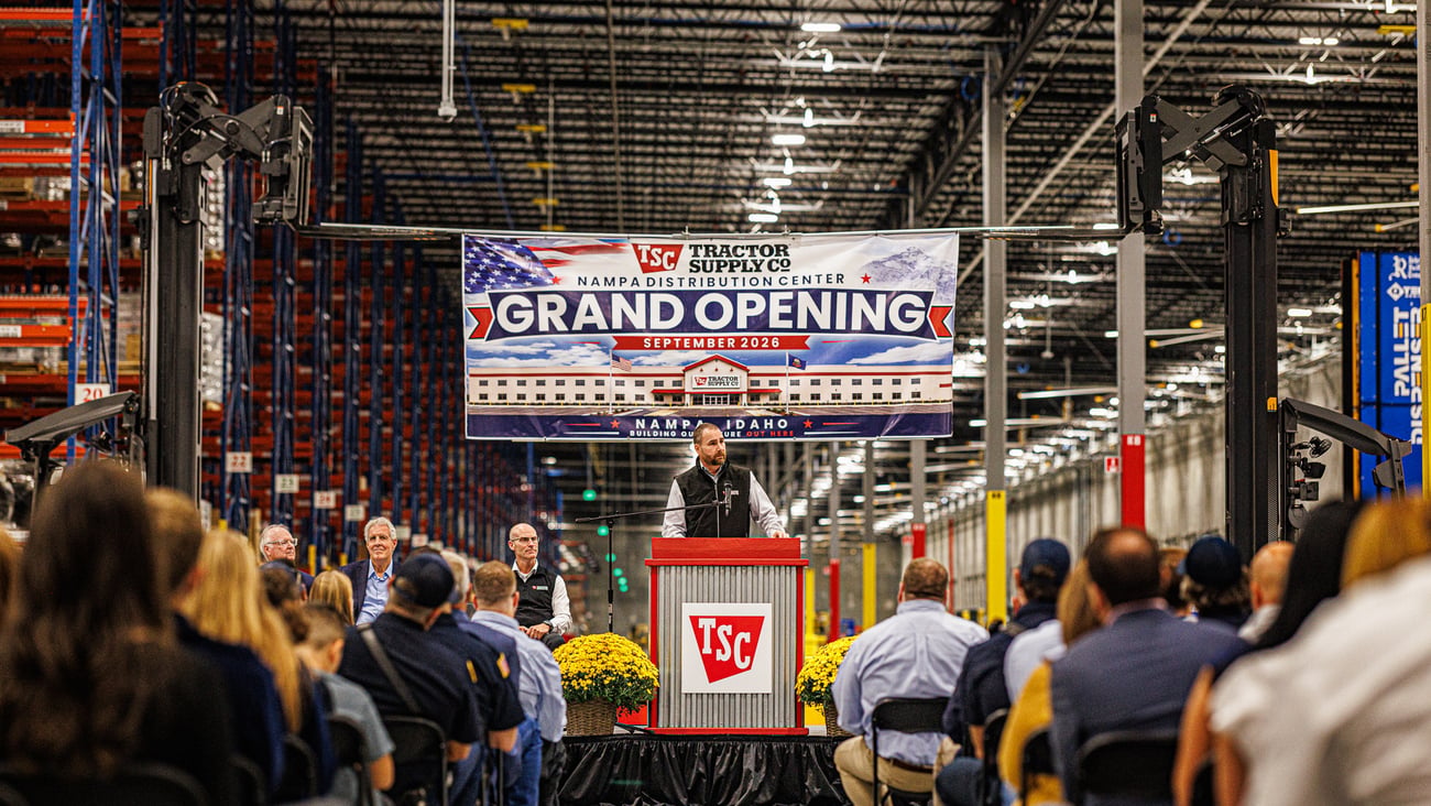 Tractor Supply Idaho distribution center grand opening