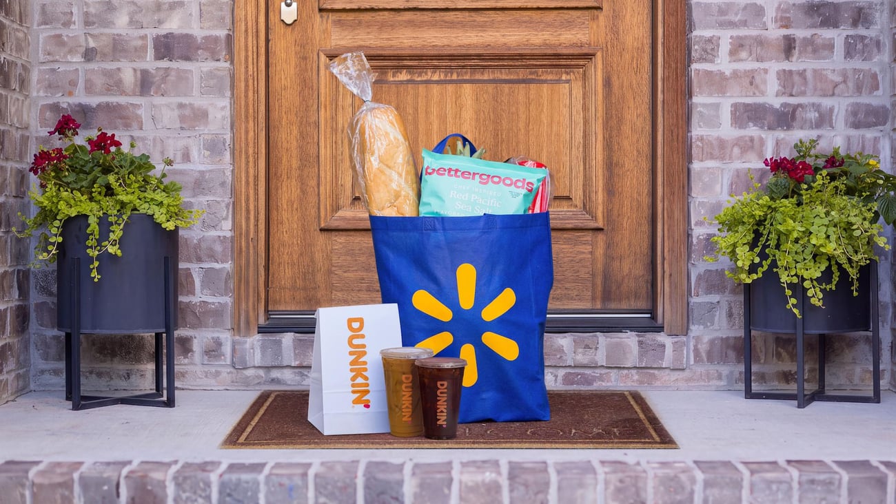 Walmart Dunkin delivery