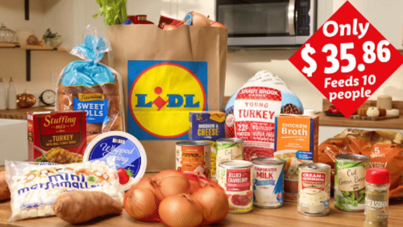 Lidl Thanksgiving meal deal