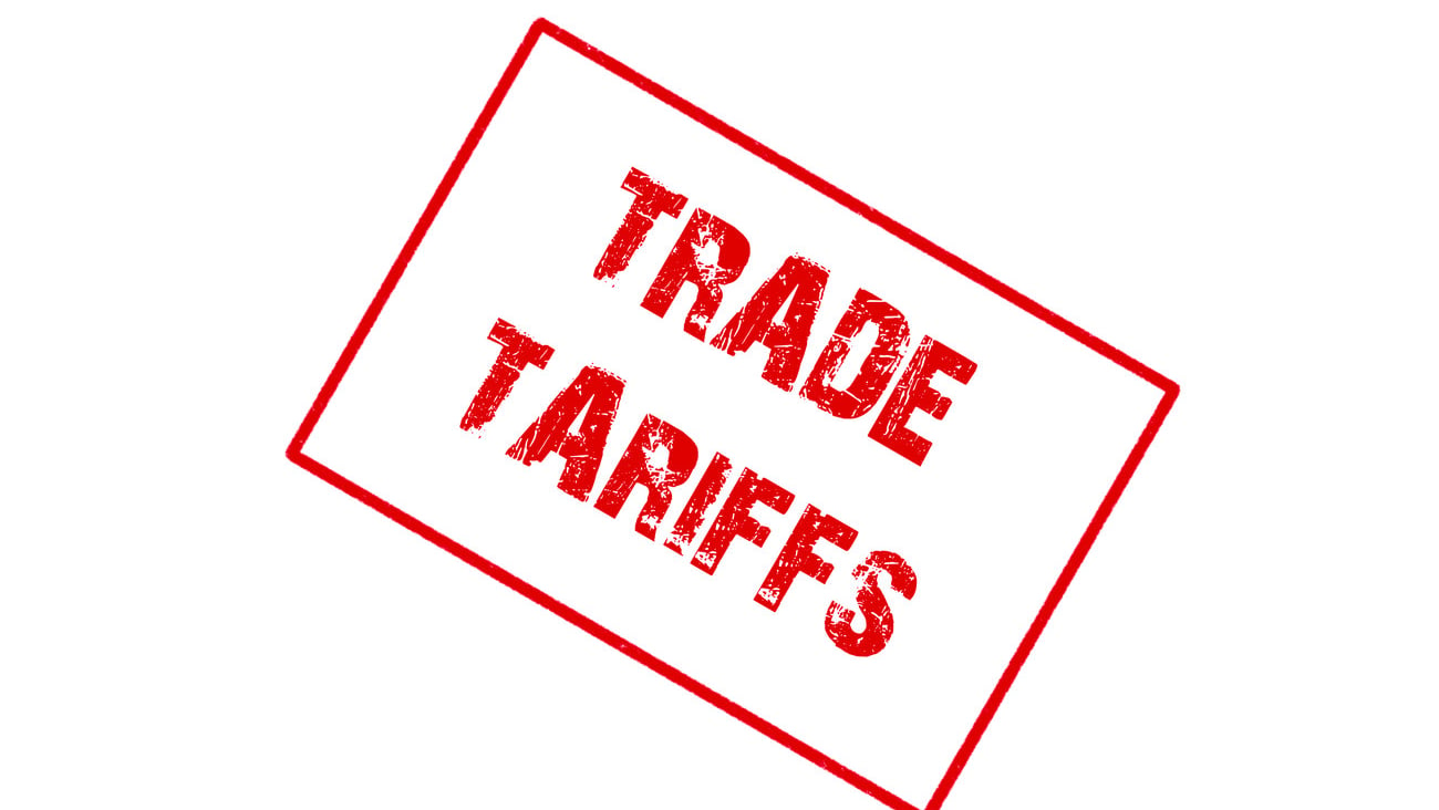 Trade tariffs rubber stamp; Shutterstock ID 1042926847