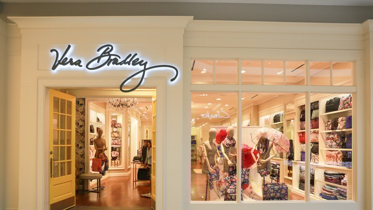 Lawrence Township New Jersey, February 24, 2019:Vera Bradley World Headquarters and Design Center IV  at Quaker Bridge mall. - Image; Shutterstock ID 1330617722