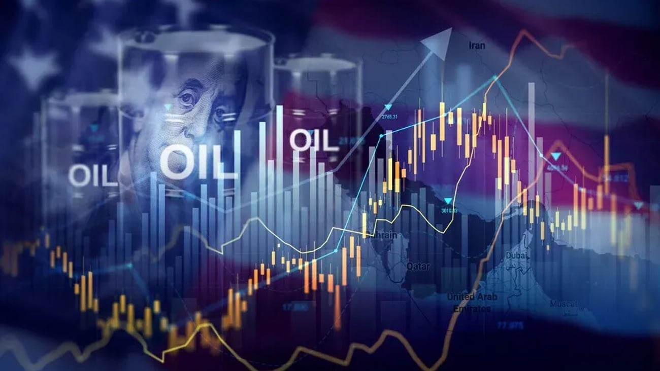 Strait of Hormuz important factor in the rise oil price Industry.Conflict between United States and Iran war is causing oil prices to rise on the stock market.Iran blocked the Strait of Hormuz ; Shutterstock ID 2755433395