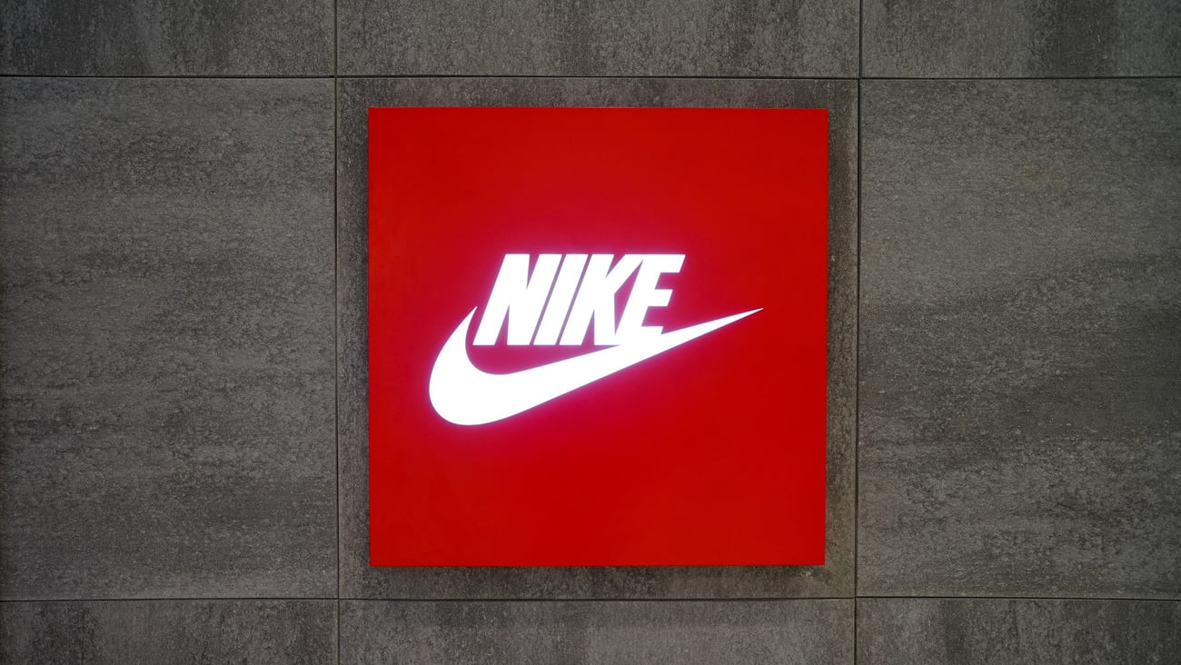 Shanghai.China-ARP. 26.2016;Nike LOGO in shanghai.nike is the first brand in China.; Shutterstock ID 487811674