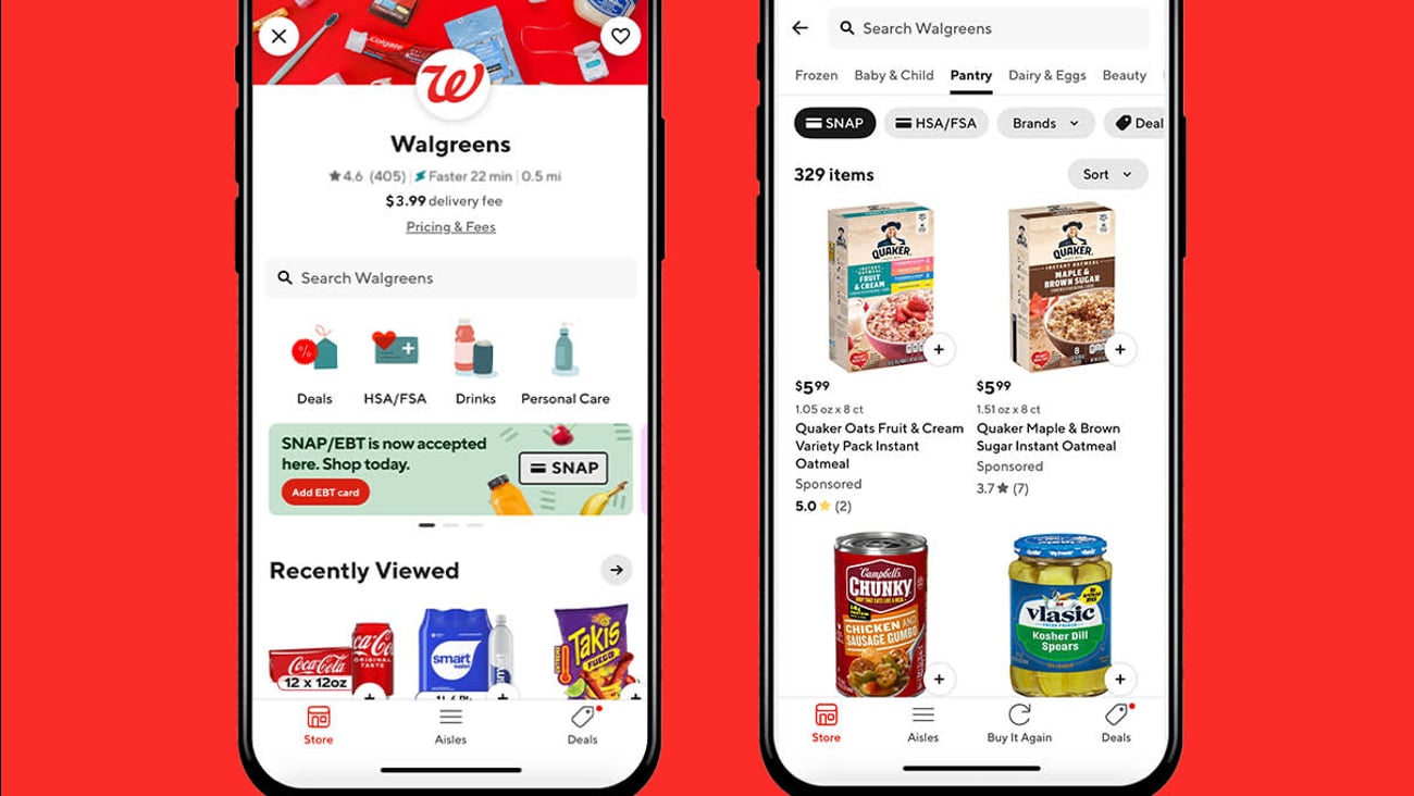 Walgreens DoorDash