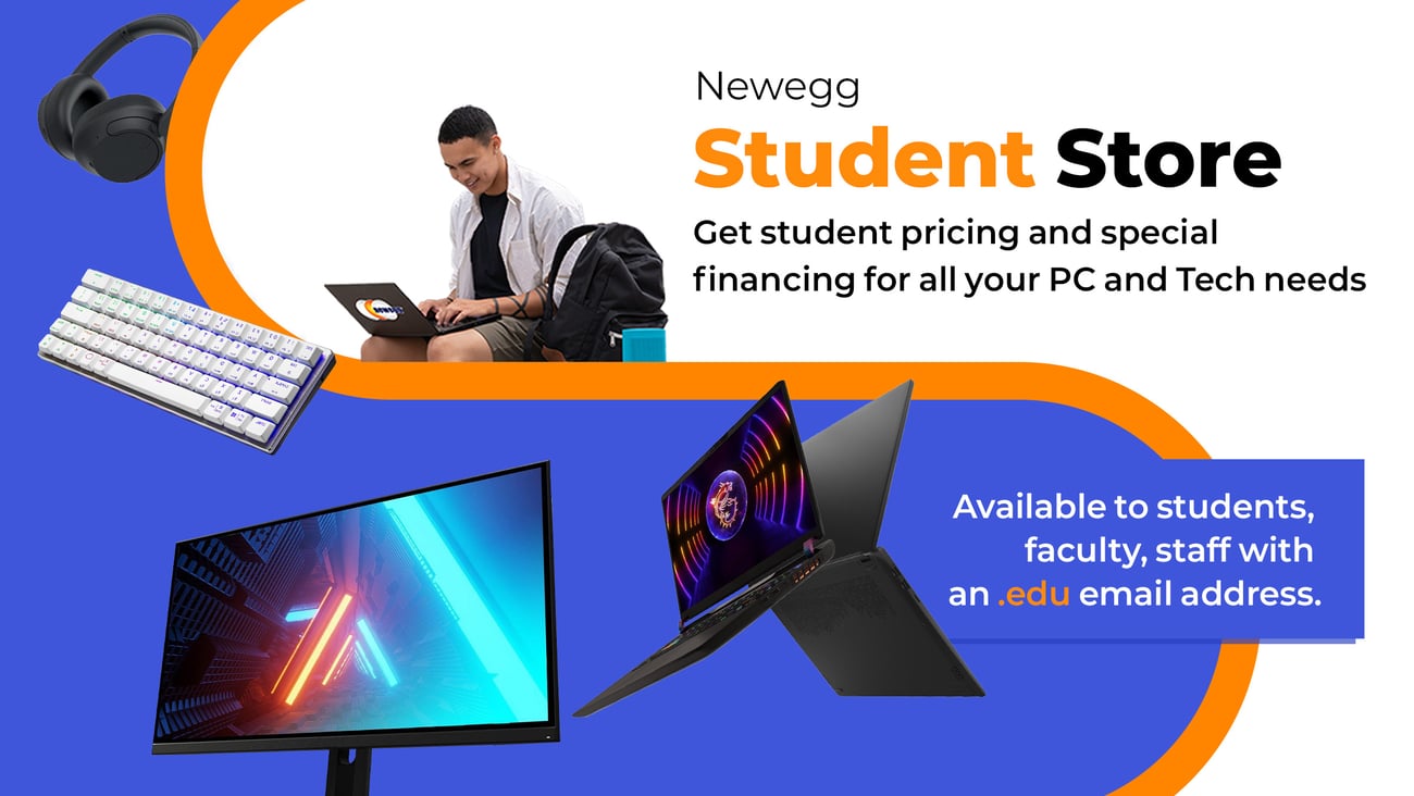 Newegg Student Store (Graphic: Newegg)