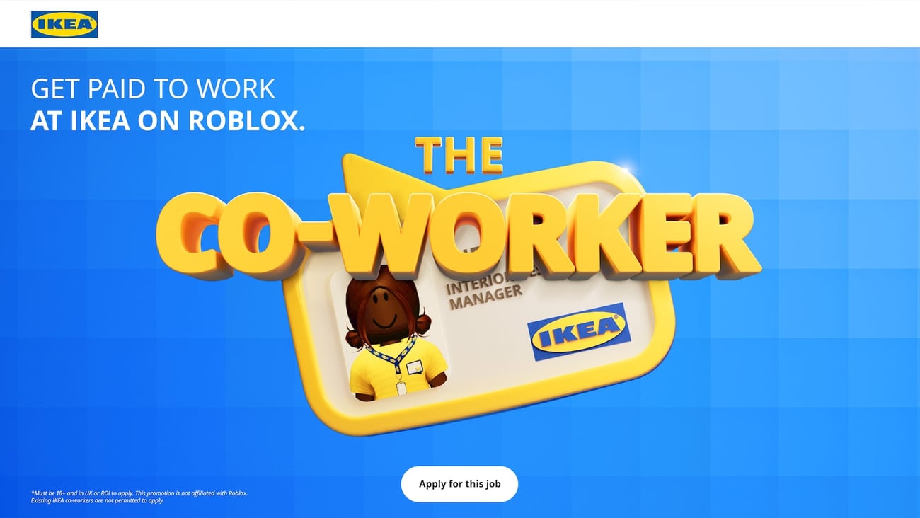 Ikea Roblox coworker contest