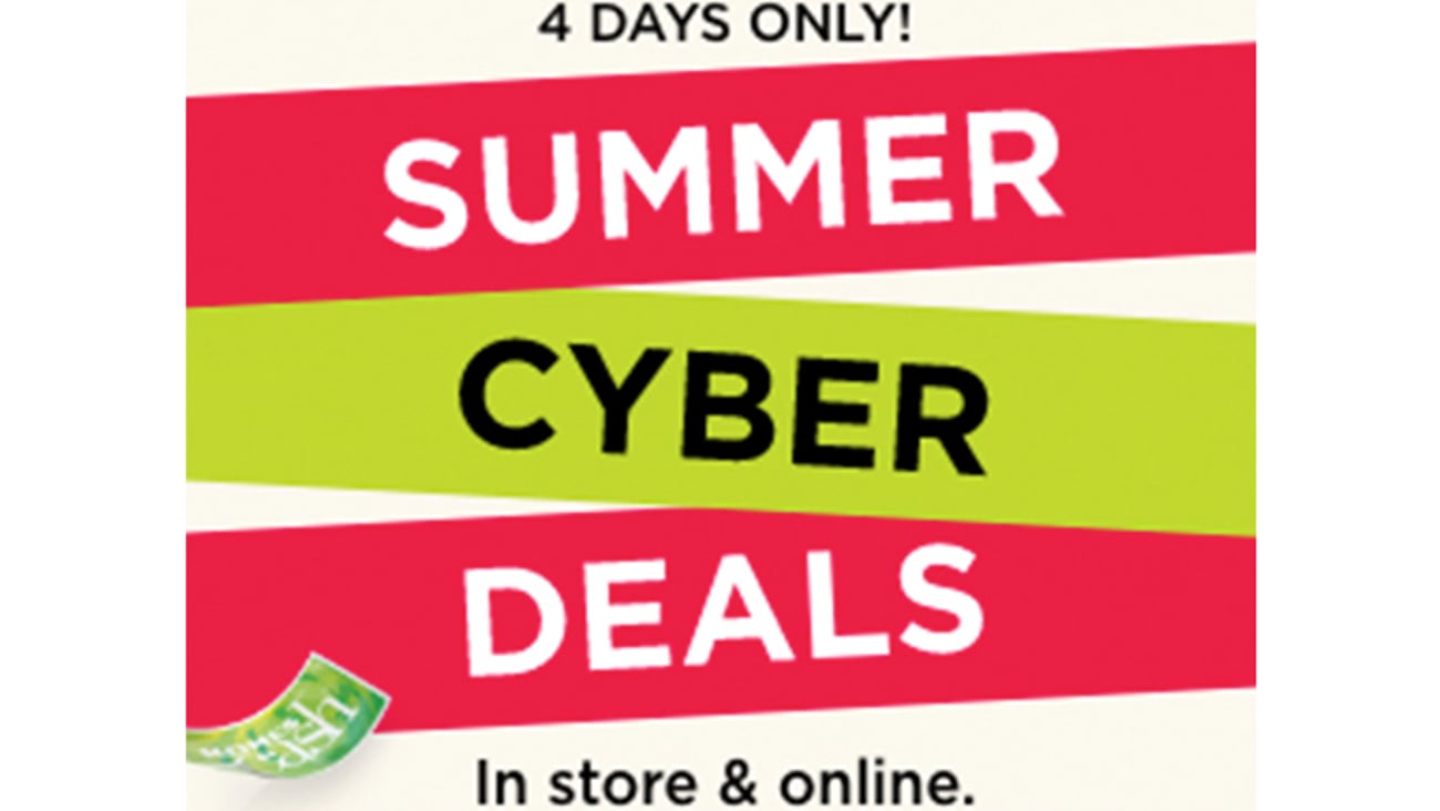 Kohl's Summer Cyber Deals