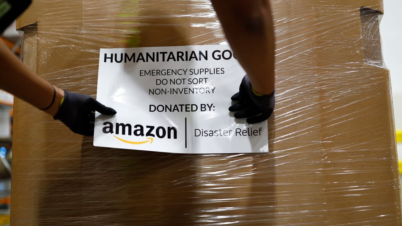 Amazon relief supplies