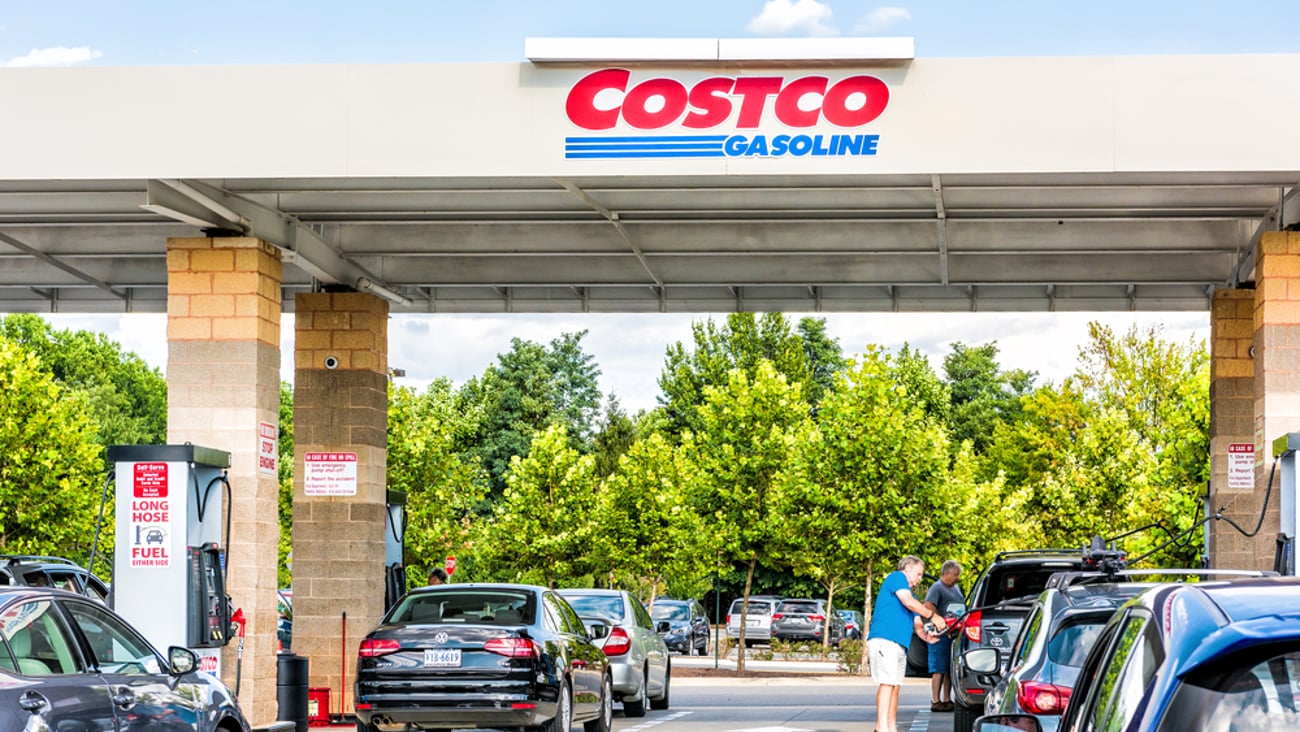 Costco gas station
