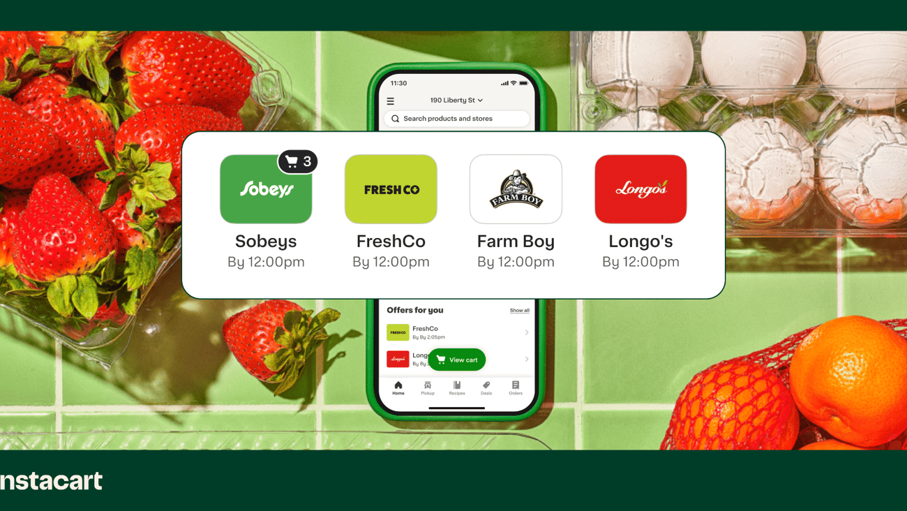 Instacart partners with Empire (Image: Instacart)