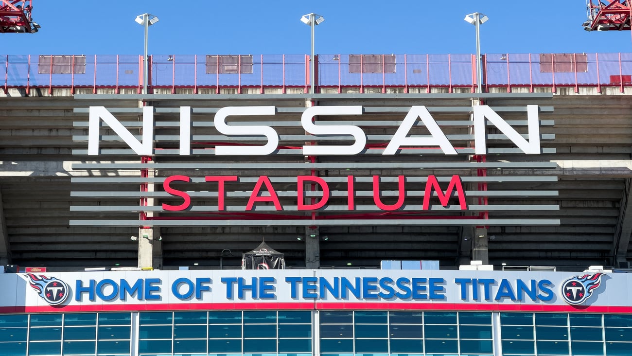 Nissan Stadium in Nashville (Photo Credit: Joseph Hendrickson).