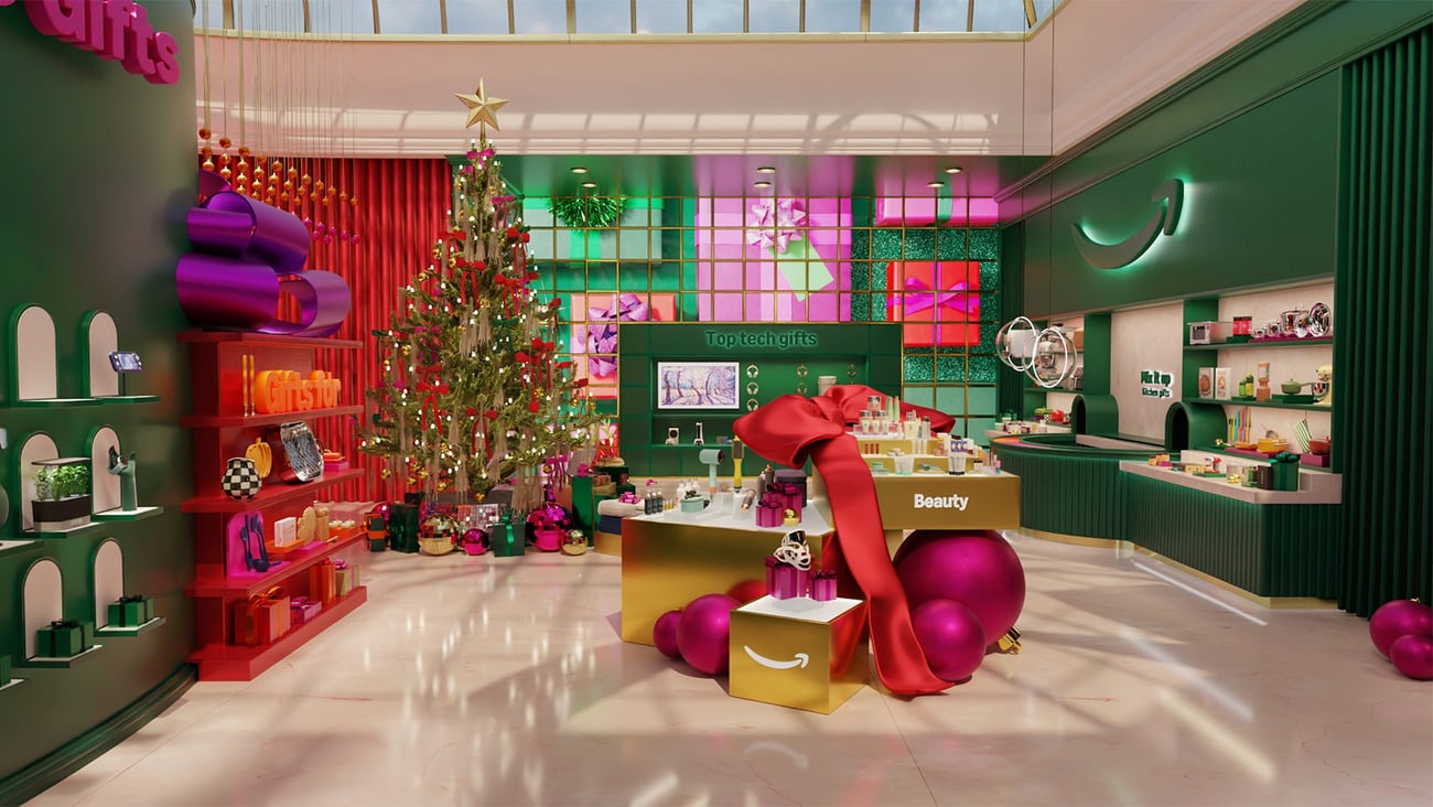 Amazon Virtual Holiday Shop (Image: Amazon)