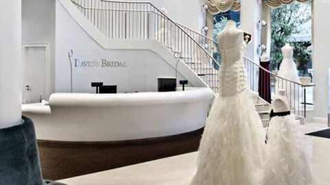 David’s Bridal interior