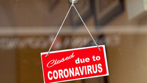 store closed sign