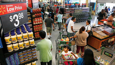 walmart shoppers