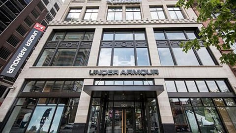 under armour storefront