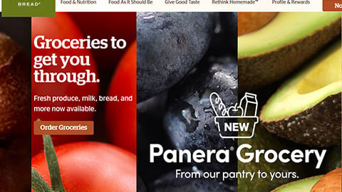 Panera Bread website