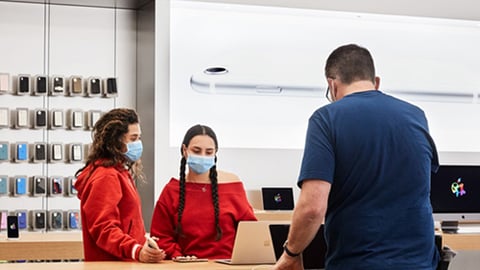 Apple store interior