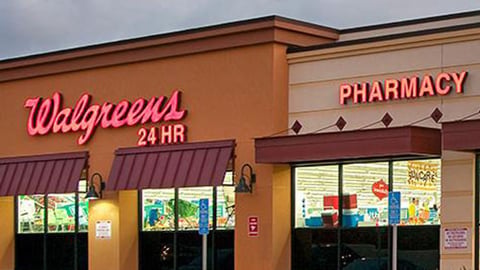 Walgreens storefront