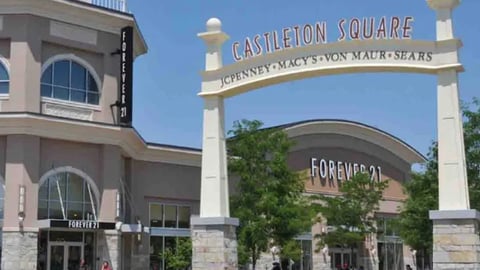 The Castletong Square Mall in Simon's hometown of Indianapolis