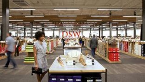 DSW store interior