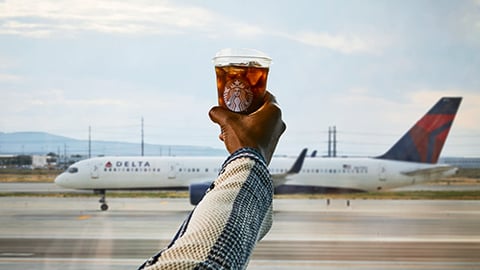 Delta Air Lines and Starbucks