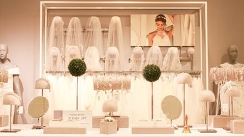 David's Bridal in-store experience