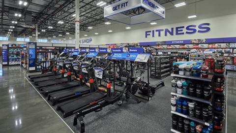 academy sports interior