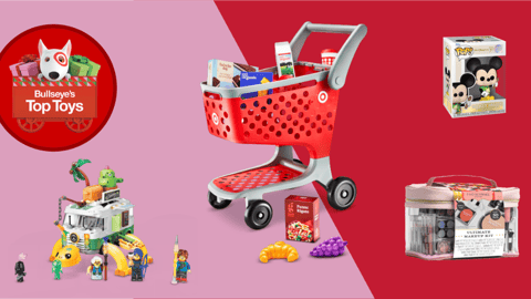 Target’s holiday toy lineup includes many exclusive products. 