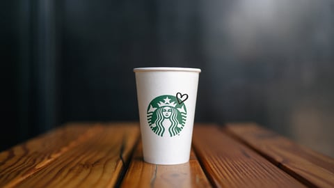 Starbucks coffee cup