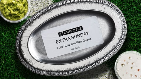 Chipotle Extra Sunday promotion