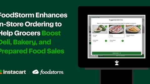 Instacart FoodStorm kiosk