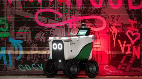 Serve Robotics Uber Eats