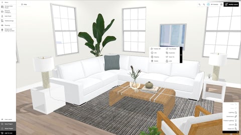 City Furniture 3D room design