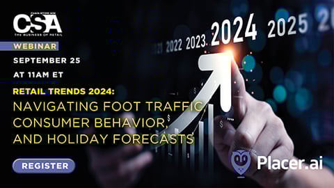 Retail Trends 2024: Navigating Foot Traffic, Consumer Behavior, and Holiday Forecasts