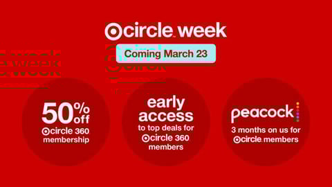 Target Circle Week spring 2025