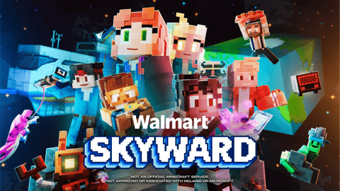 Walmart Skyward on Minecraft